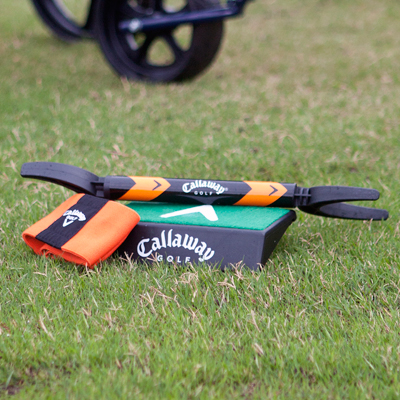 CALLAWAY® Basic Training Bundle - Perfect for improving your golf swing! This bundle includes the Power Platform™ to eliminate swaying, the Swing-Easy™ to improve timing and consistency and the Chip Coach™ to improve chipping stroke.